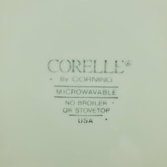 Corelle Embroidery Salad Bread Dessert Plates Corning Pink Blue Floral Plates - Picture 5 of 6